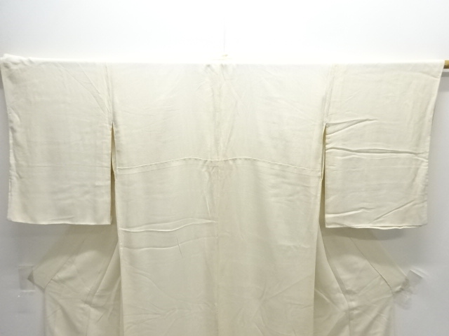  アンティーク　白錦紗中着